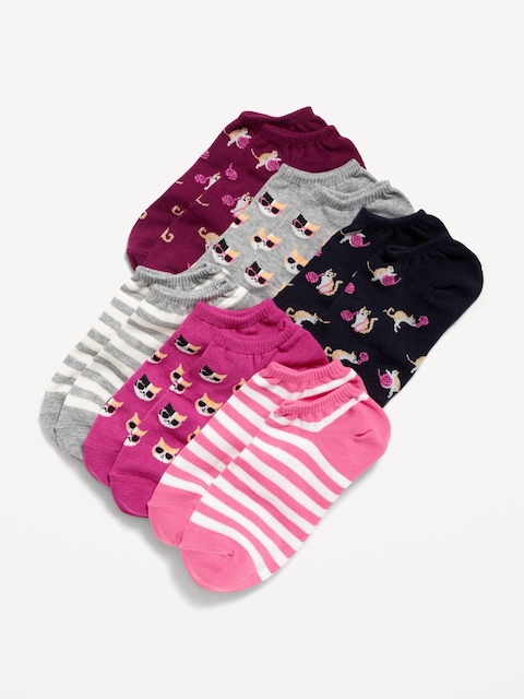 Ankle Socks 6-Pack for Women - Gray