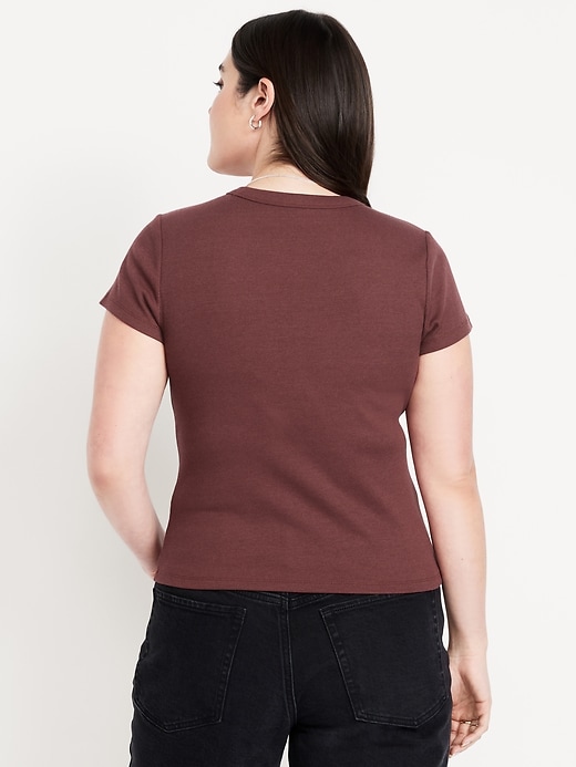 Image number 5 showing, Snug Crop T-Shirt