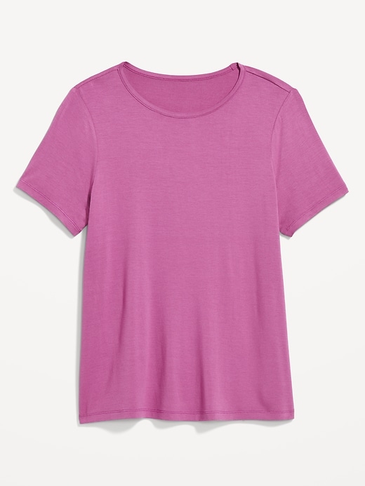 Image number 8 showing, Luxe Crew-Neck T-Shirt