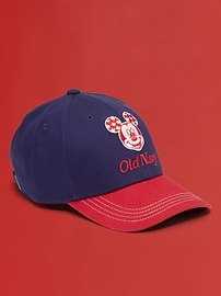 Image number 1 showing, Old Navy x Disney© Mickey Mouse Gender-Neutral Flag Graphic Baseball Cap for Kids