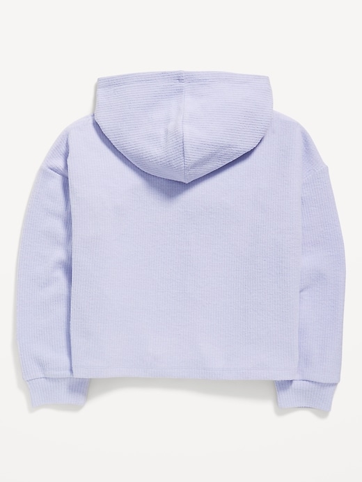 Image number 3 showing, CozePlush Pullover Hoodie for Girls