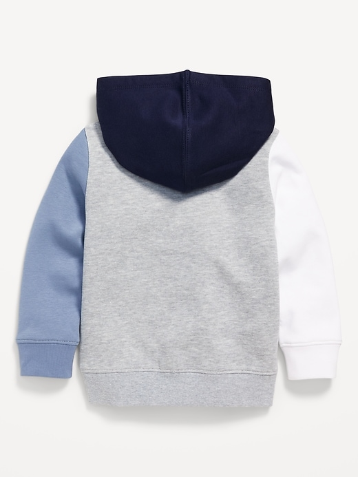 View large product image 2 of 2. Logo-Graphic Fleece Pullover Hoodie for Toddler Boys
