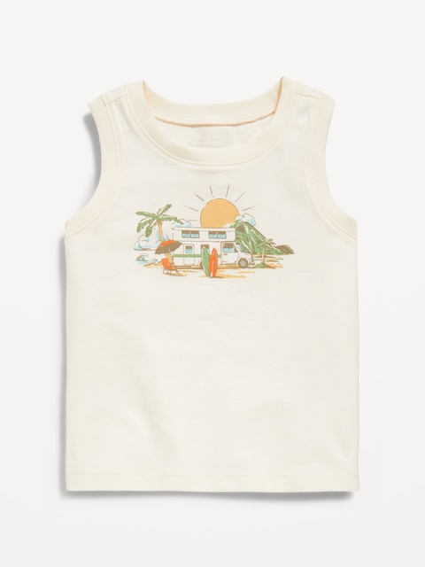 Graphic Tank Top for Toddler Boys