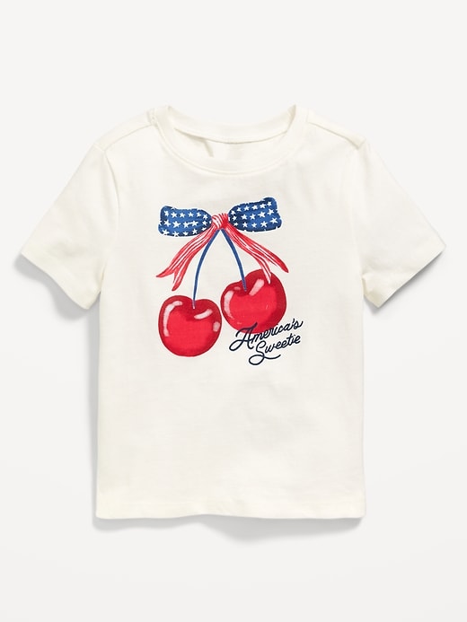 View large product image 1 of 1. Short-Sleeve Graphic T-Shirt for Toddler Girls