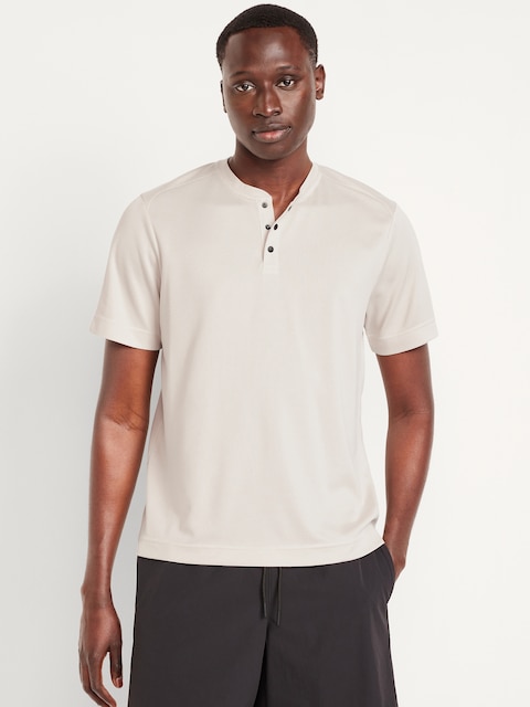 CloudMotion Henley T-Shirt