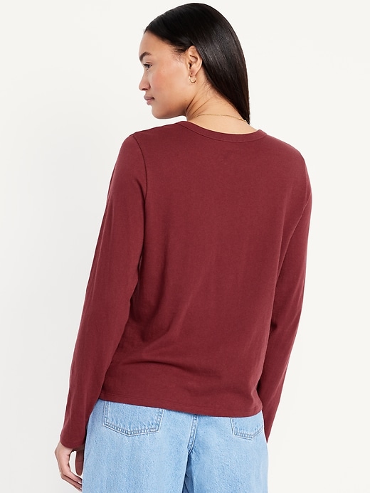 Image number 8 showing, EveryWear Long-Sleeve T-Shirt