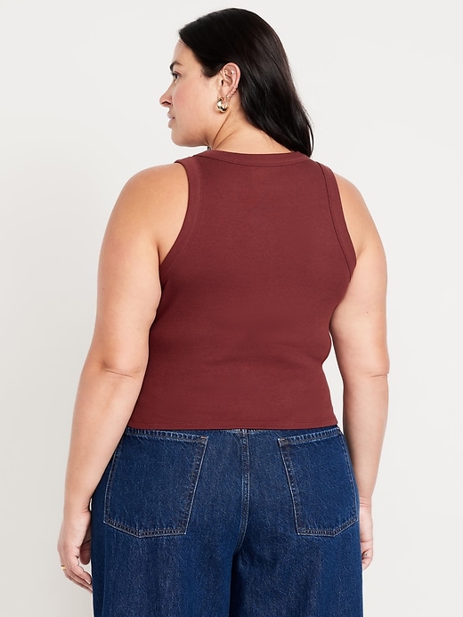 Image number 7 showing, Snug Crop Tank Top