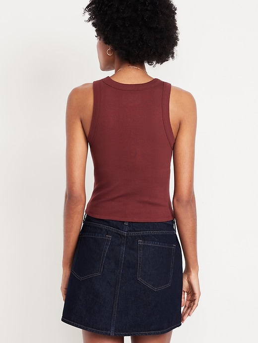 Image number 2 showing, Snug Crop Tank Top