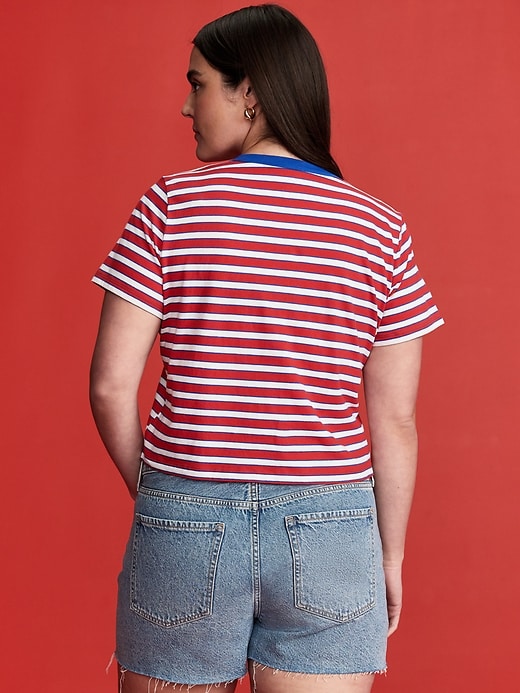Image number 6 showing, Old Navy x Disney© Minnie Mouse Cropped T-Shirt