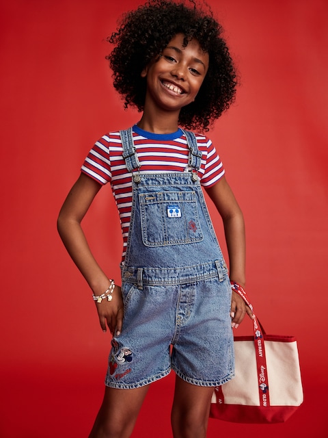 Old Navy x Disney© Baggy Jean Shortalls for Girls