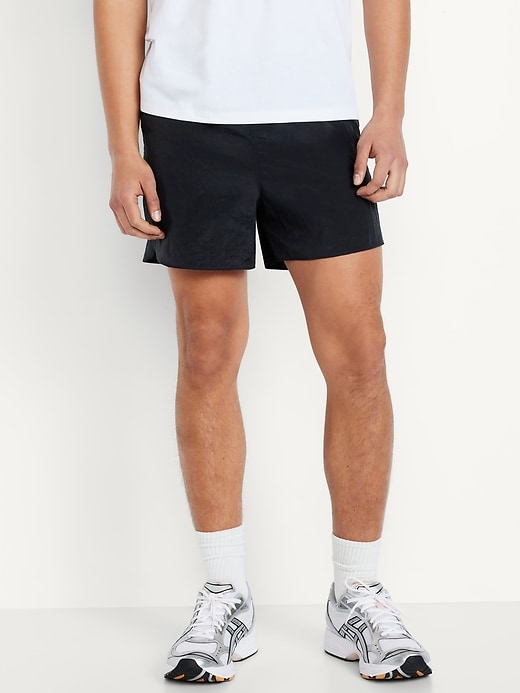 Image number 1 showing, Shine Run Shorts -- 5-inch inseam