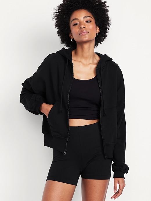 Image number 1 showing, SoComfy Oversized Zip Hoodie