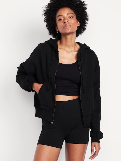 Veste à capuchon surdimensionnée PurConfort