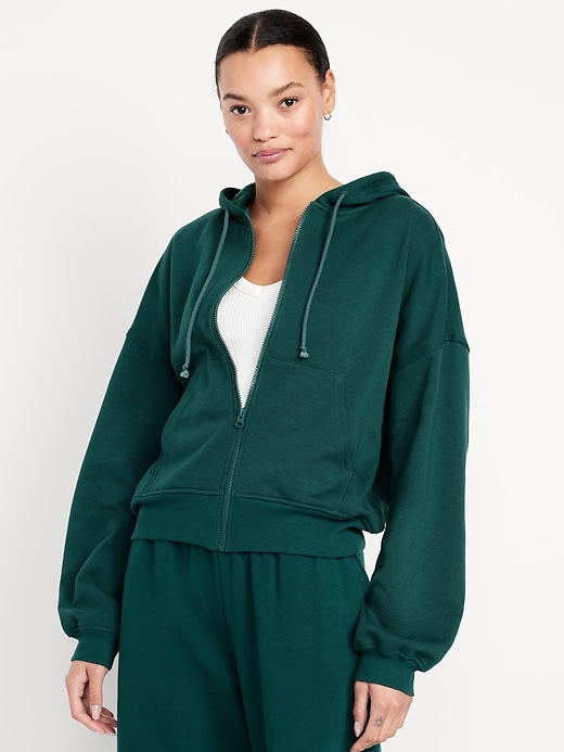 Image number 1 showing, SoComfy Oversized Zip Hoodie