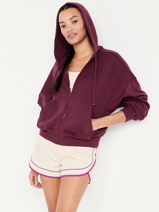 Image number 3 showing, SoComfy Oversized Zip Hoodie