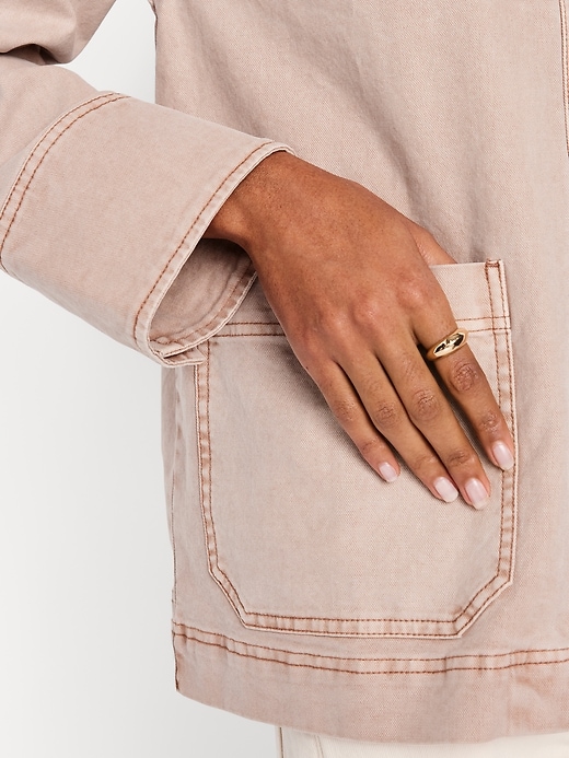 Image number 5 showing, Canvas Barn Jacket