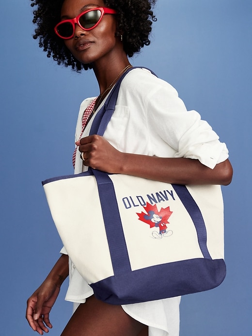 Image number 2 showing, Old Navy x Disney© Mickey Mouse Flag Tote Bag