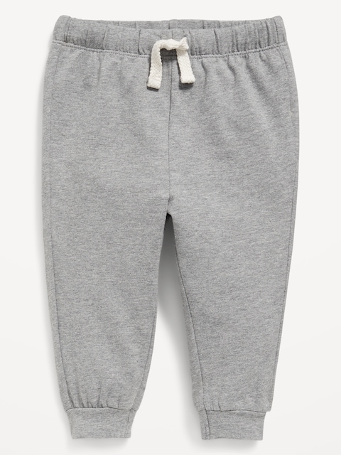Jersey-Knit Jogger Sweatpants for Baby - Gray