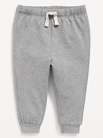 L'image numéro 1 présente Pantalon de jogging en tricot de jersey pour bébé