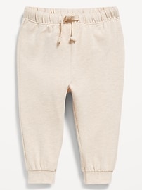 L'image numéro 1 présente Pantalon de jogging en tricot de jersey pour bébé