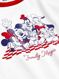 View large product image 5 of 5. Old Navy x Disney© Fitted Graphic Ringer T-Shirt for Girls