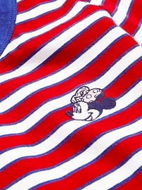 View large product image 4 of 5. Old Navy x Disney© Minnie Mouse Fitted Short-Sleeve Graphic T-Shirt for Girls