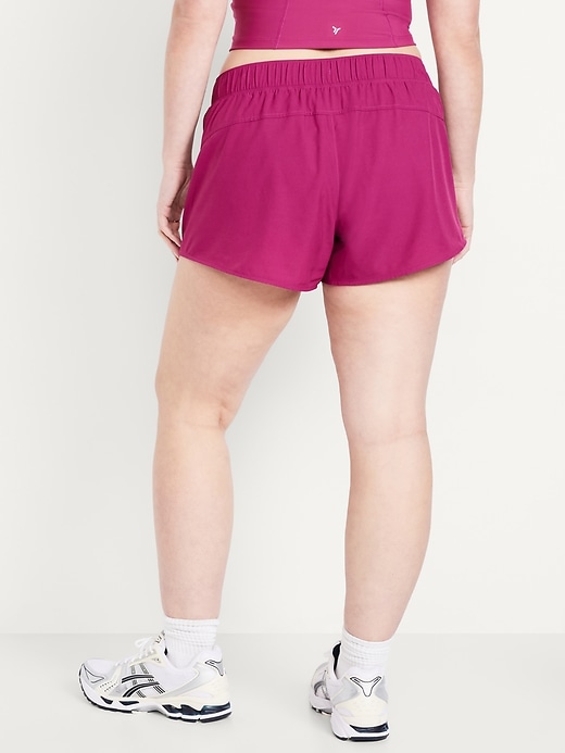 Image number 5 showing, Mid-Rise StretchTech Run Shorts -- 3-inch inseam