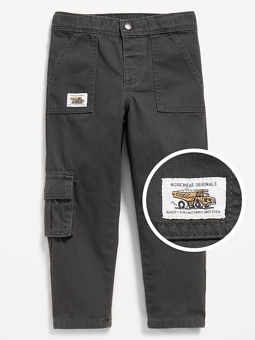 View large product image 1 of 1. Cargo Twill Utility Pants for Toddler Boys