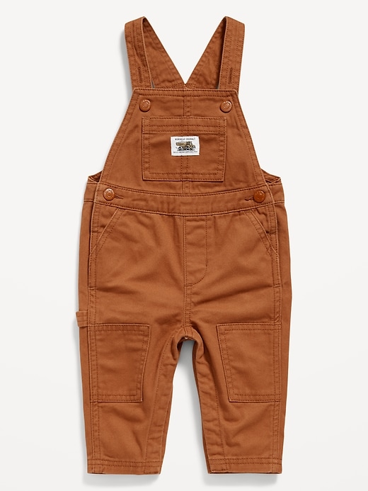 View large product image 2 of 2. Twill Overalls for Baby