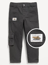 Image number 1 showing, Cargo Twill Utility Pants for Toddler Boys