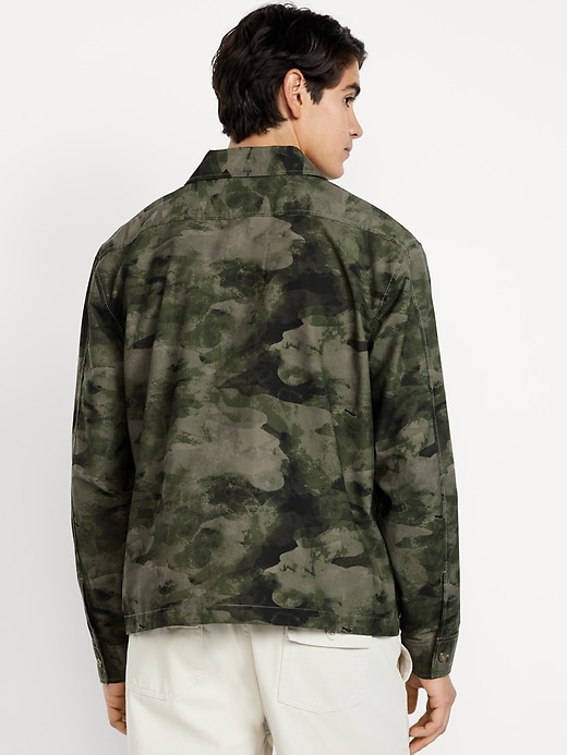 Image number 2 showing, Loose Tech Shacket