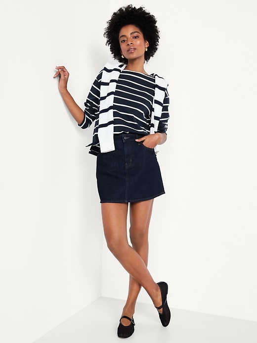 Image number 3 showing, Long-Sleeve Mariner Loose T-Shirt