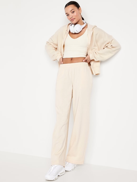 Image number 7 showing, High-Waisted SoComfy Wide-Leg Sweatpants