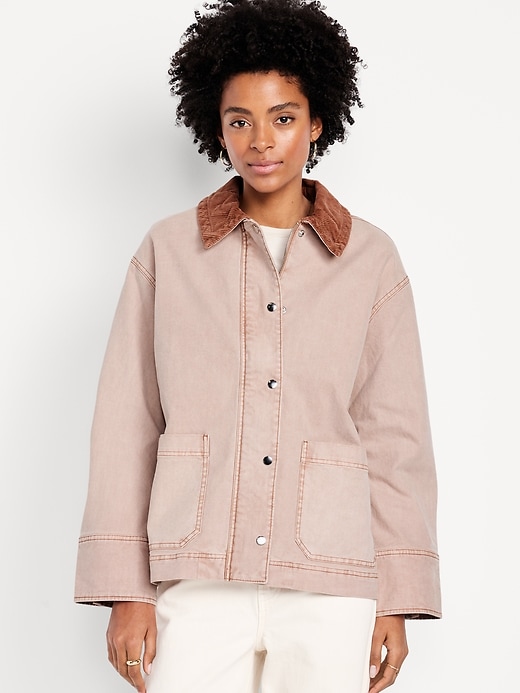 Image number 1 showing, Canvas Barn Jacket
