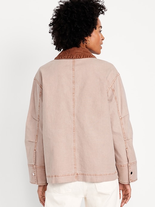 Image number 7 showing, Canvas Barn Jacket