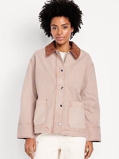 Old Navy x Anna Sui Vegan Suede Coat