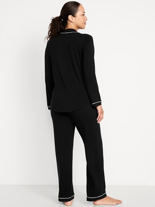 Image number 3 showing, Maternity Classic Pajama Set
