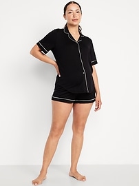 Image number 1 showing, Maternity Classic Pajama Short Set