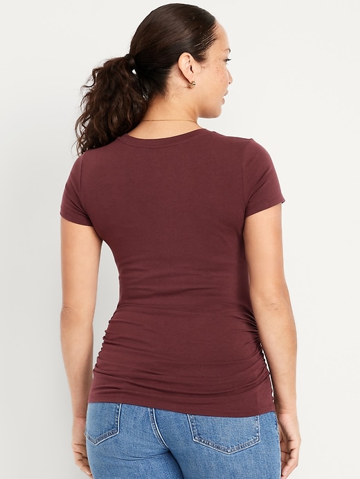 Image number 3 showing, Maternity Crew Neck T-Shirt