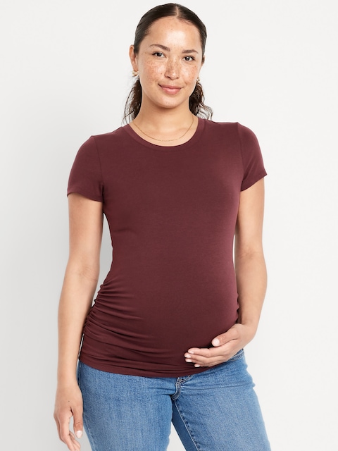Maternity Crew Neck T-Shirt