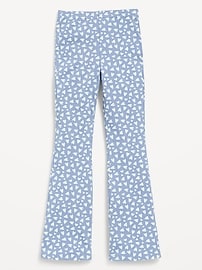 Image number 1 showing, Printed High-Waisted Flared Leggings for Girls