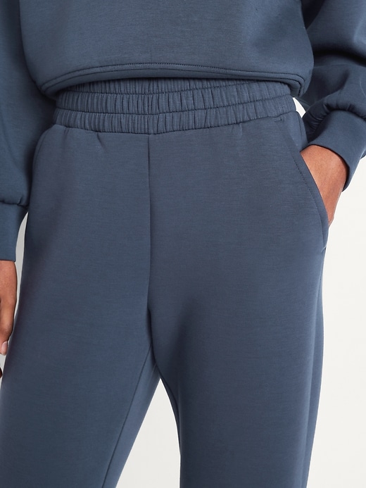 Image number 8 showing, High-Waisted Bounce Fleece Jogger Sweatpants