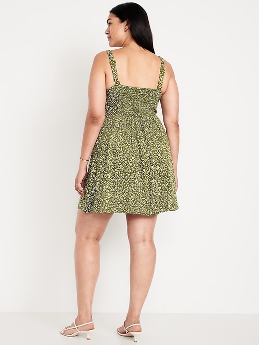 Image number 7 showing, Fit & Flare Crepe Mini Dress