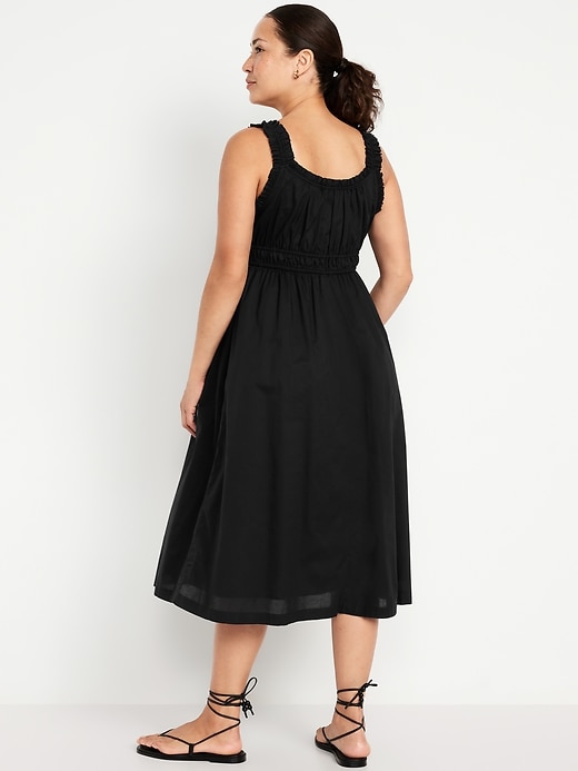 Image number 2 showing, Maternity Sleeveless Fit & Flare Dress