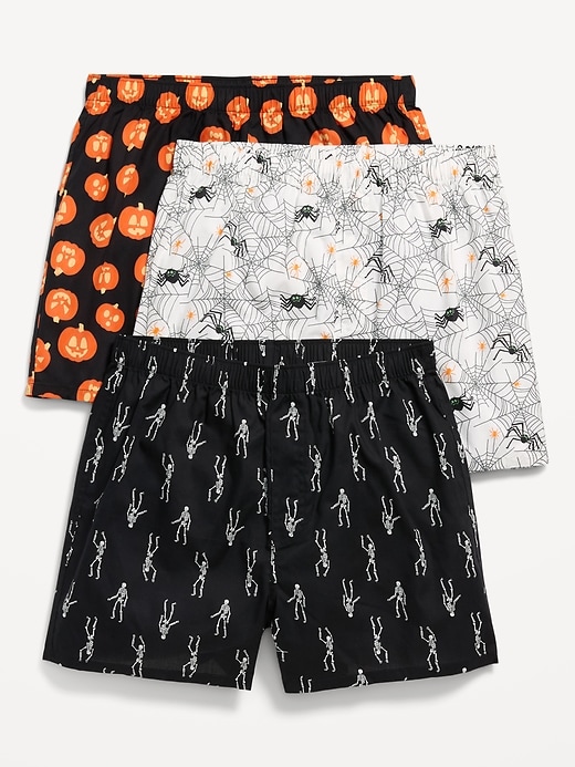 View large product image 1 of 1. 3-Pack Soft-Washed Boxer Shorts -- 3.75-inch inseam
