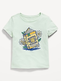 L'image numéro 1 présente T-shirt à manches courtes à imprimé pour fille