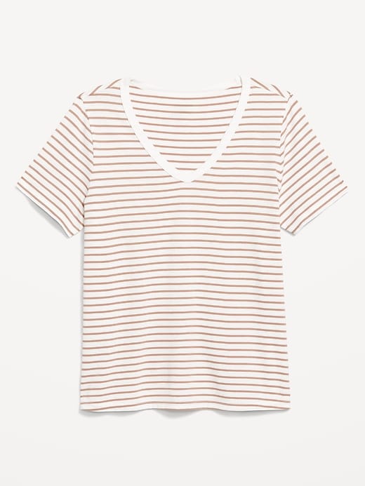 Image number 8 showing, EveryWear V-Neck Striped T-Shirt