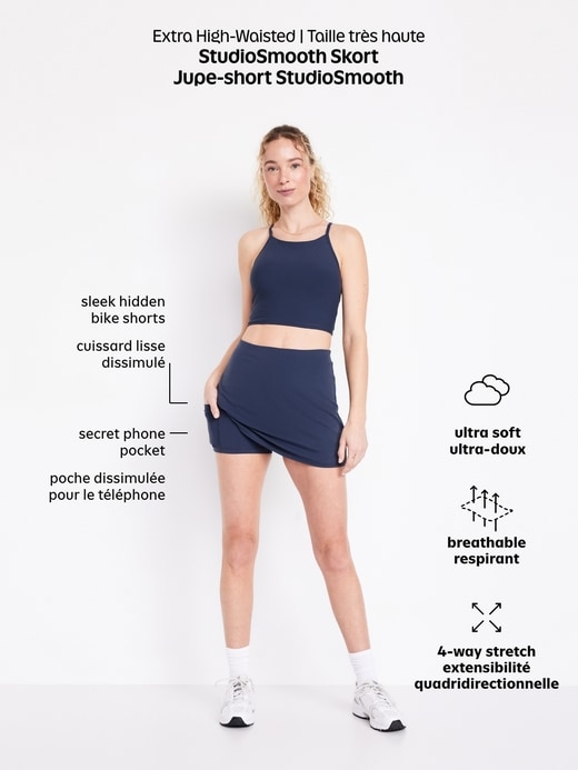 Image number 8 showing, Extra High-Waisted StudioSmooth Skort