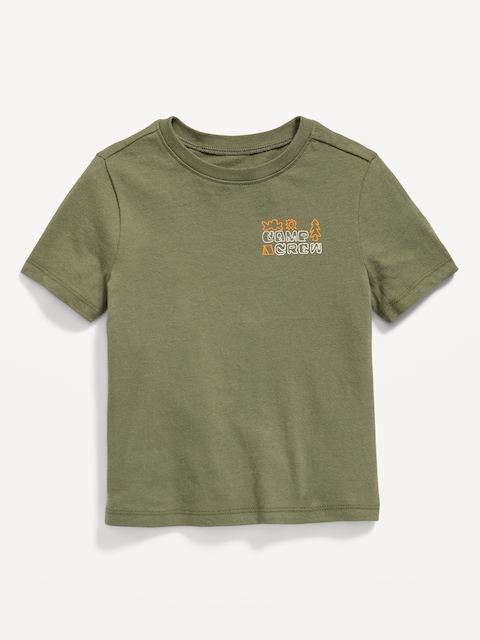 Unisex Short-Sleeve Graphic T-Shirt for Toddler