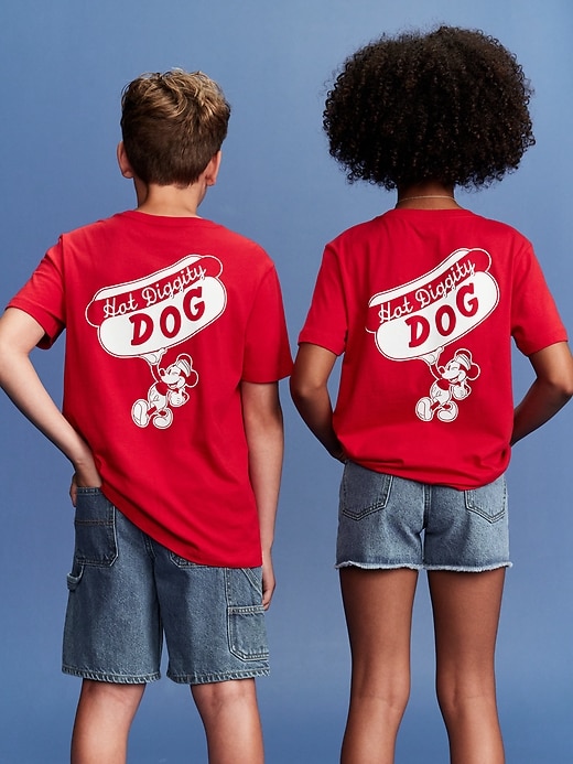 View large product image 2 of 5. Old Navy x Disney© Mickey Mouse Gender-Neutral Graphic T-Shirt for Kids